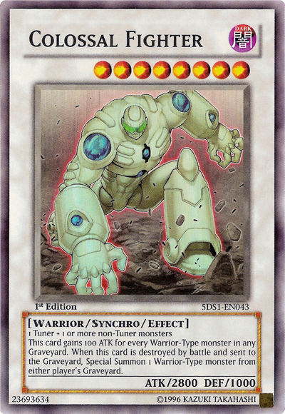 Colossal Fighter [5DS1-EN043] Super Rare | Good Games Morley