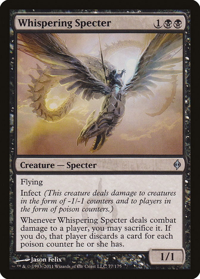 Whispering Specter [New Phyrexia] | Good Games Morley