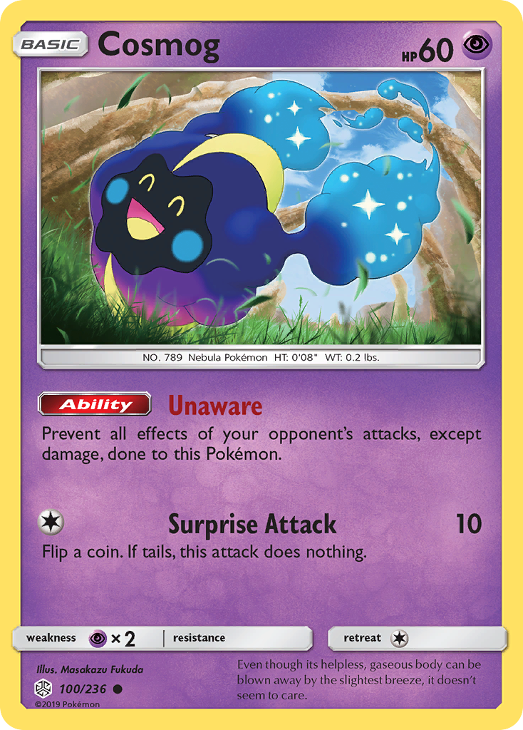 Cosmog (100/236) [Sun & Moon: Cosmic Eclipse] | Good Games Morley