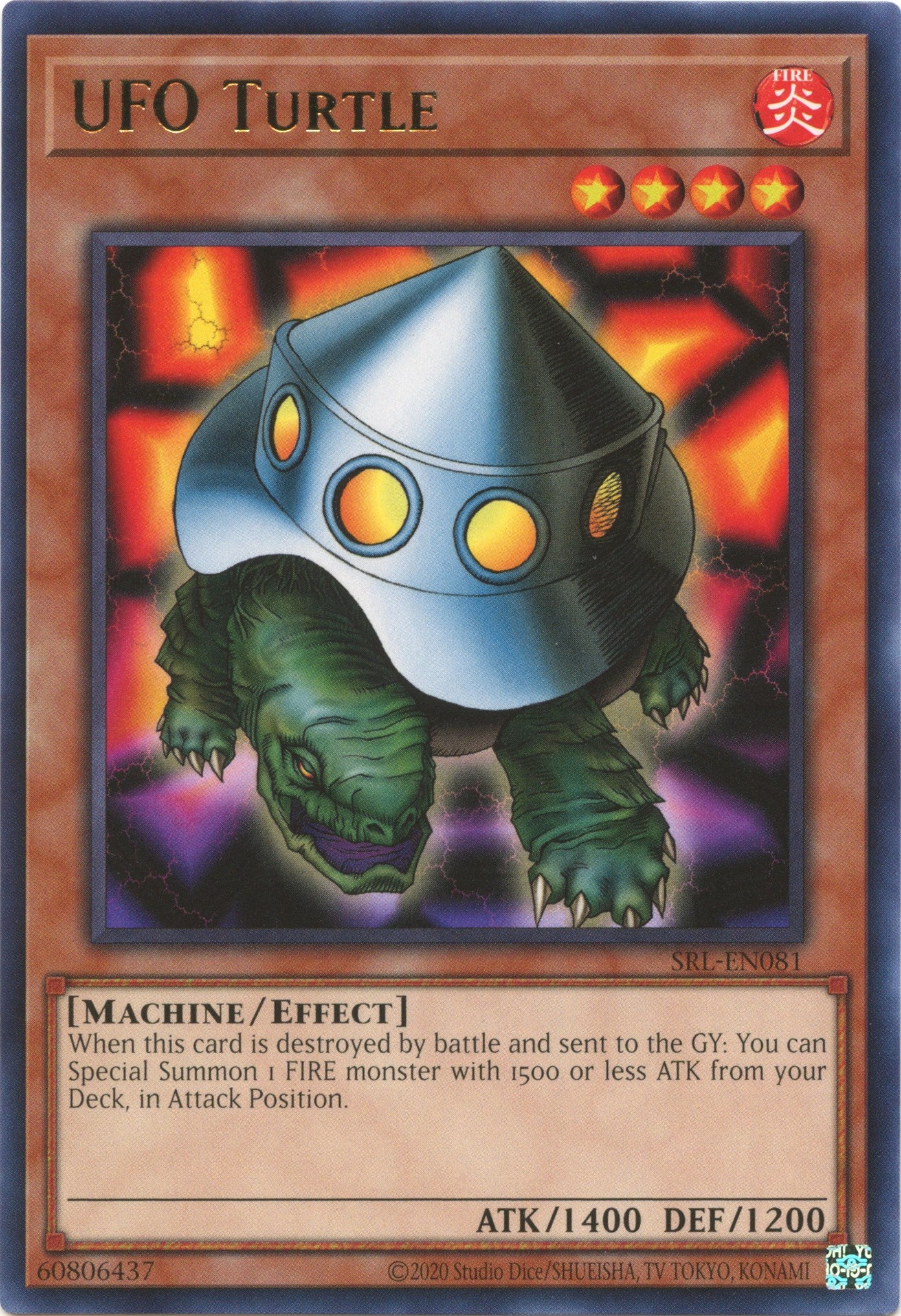 UFO Turtle (25th Anniversary) [SRL-EN081] Rare | Good Games Morley