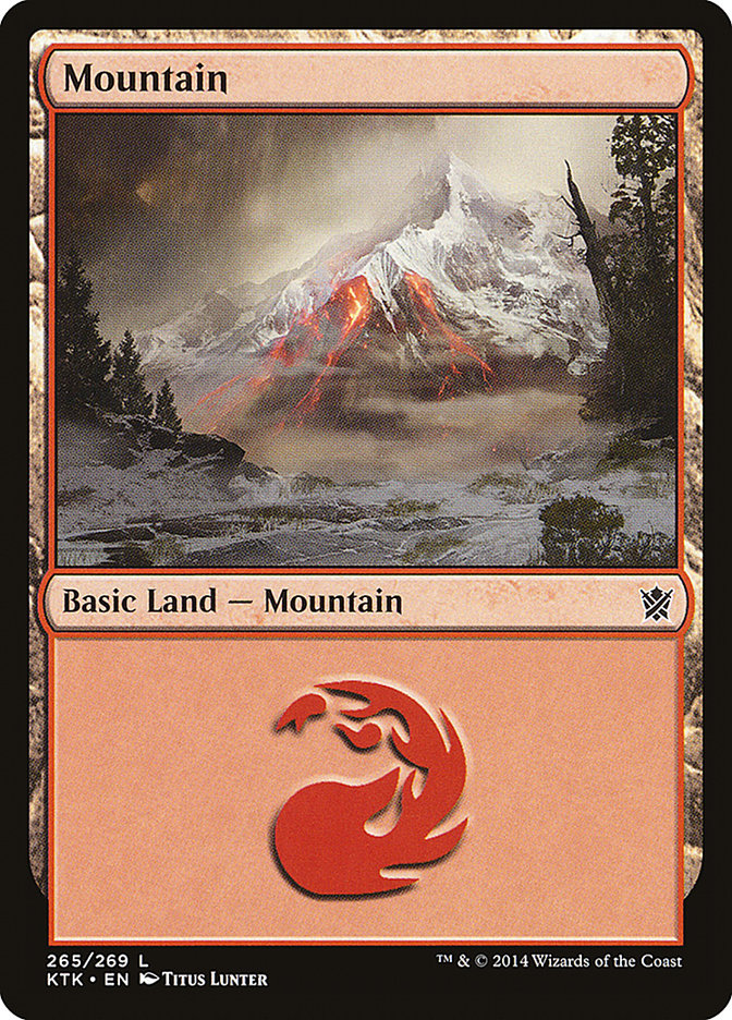 Mountain (265) [Khans of Tarkir] | Good Games Morley