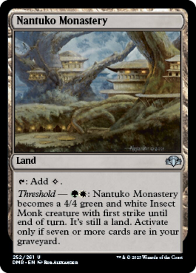 Nantuko Monastery [Dominaria Remastered] | Good Games Morley