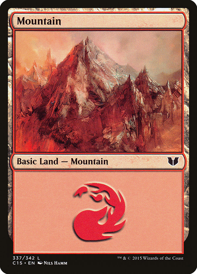 Mountain (337) [Commander 2015] | Good Games Morley