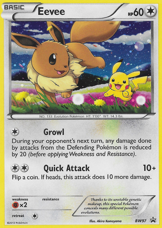 Eevee (BW97) [Black & White: Black Star Promos] | Good Games Morley