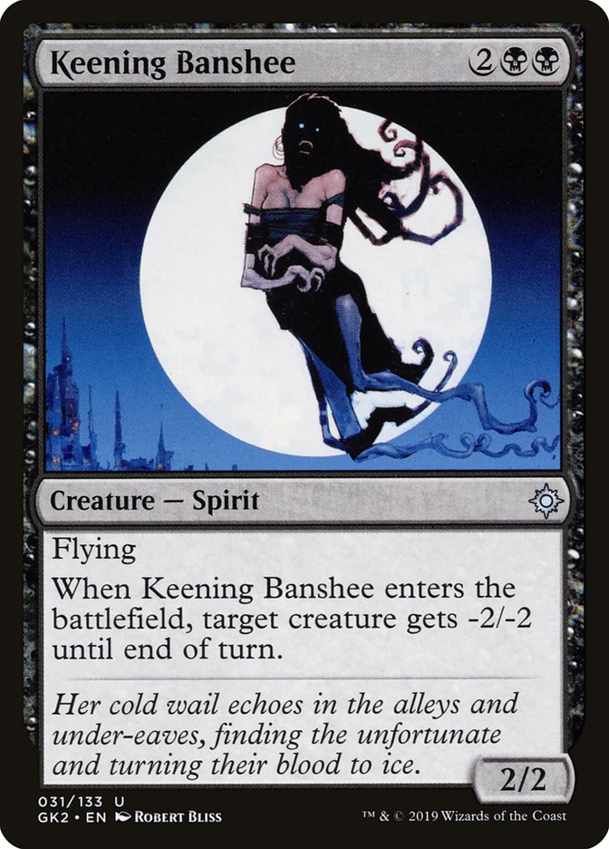Keening Banshee [Ravnica Allegiance Guild Kit] | Good Games Morley