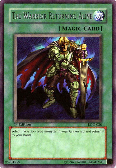 The Warrior Returning Alive [LOD-030] Rare | Good Games Morley
