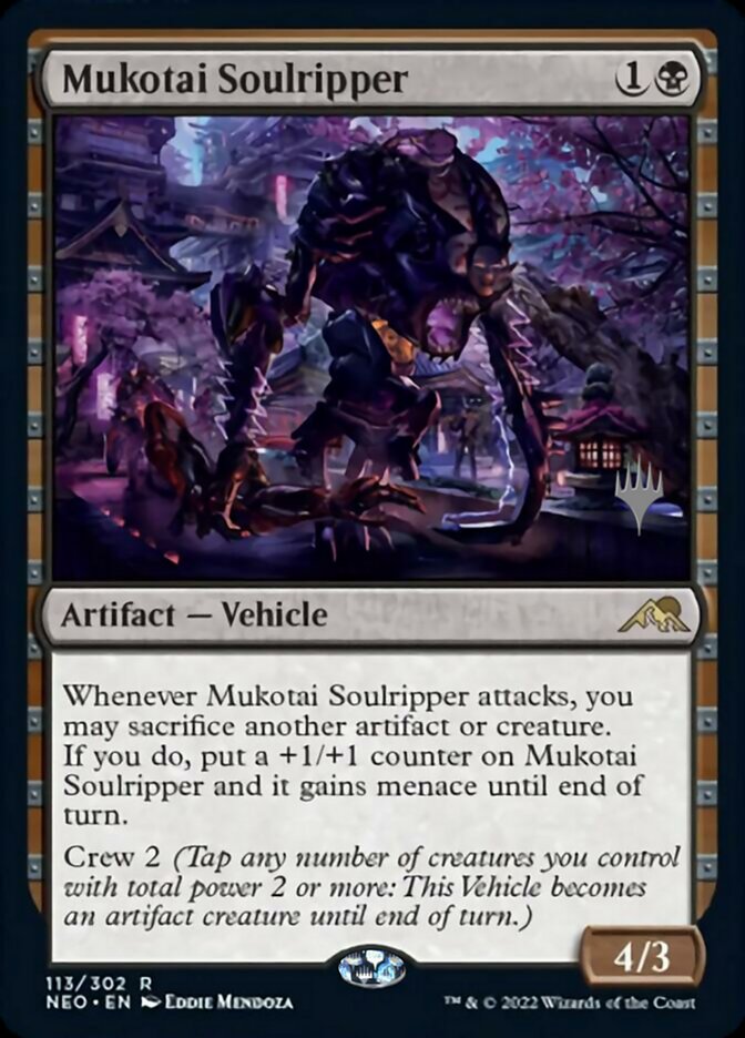 Mukotai Soulripper (Promo Pack) [Kamigawa: Neon Dynasty Promos] | Good Games Morley
