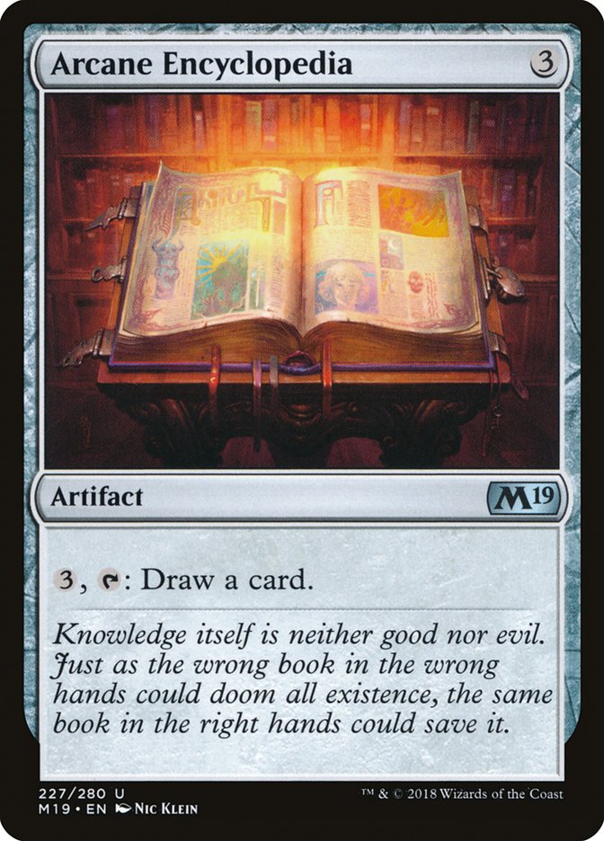 Arcane Encyclopedia [Core Set 2019] | Good Games Morley