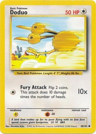 Doduo (48/102) [Base Set Unlimited] | Good Games Morley