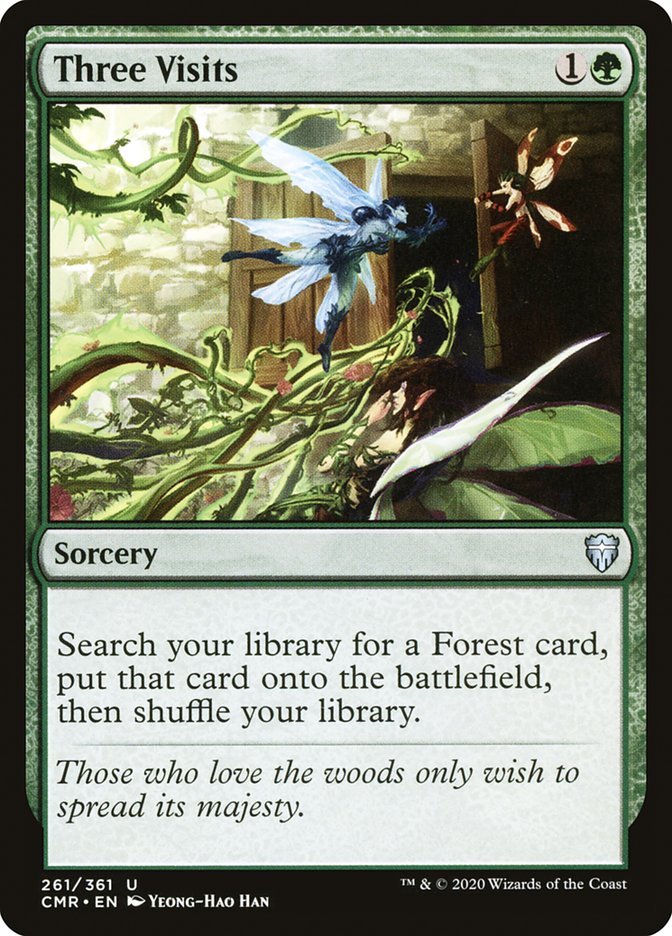 Three Visits [Commander Legends] | Good Games Morley