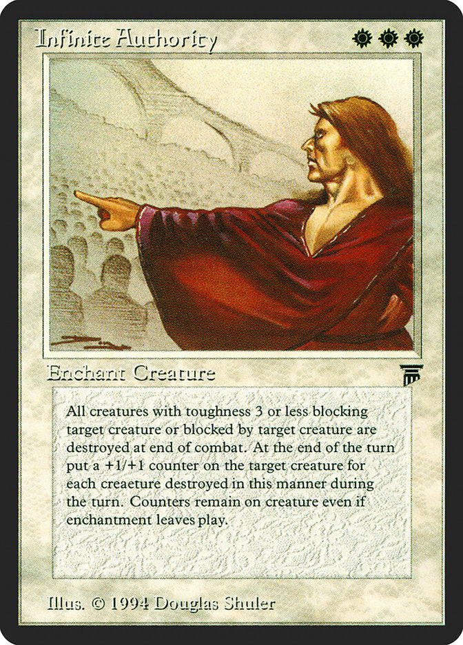 Infinite Authority [Legends] | Good Games Morley