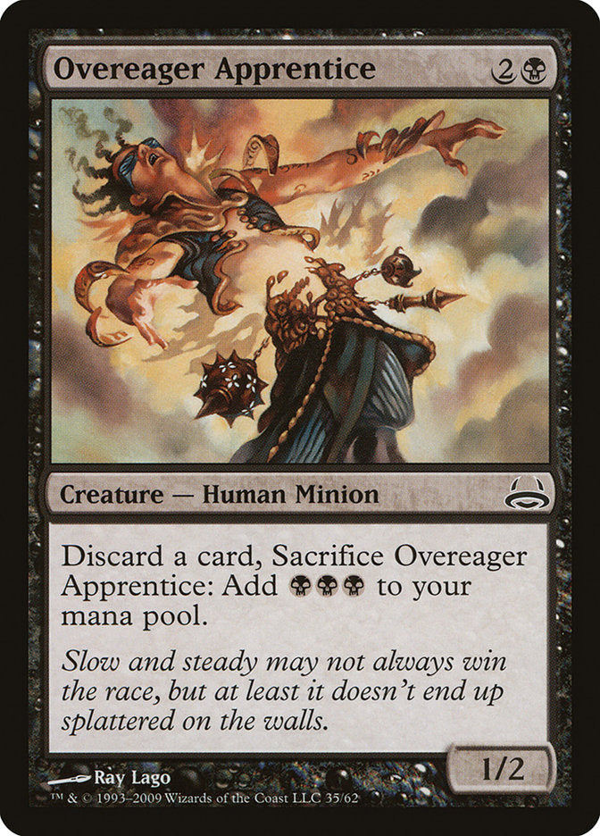 Overeager Apprentice [Duel Decks: Divine vs. Demonic] | Good Games Morley