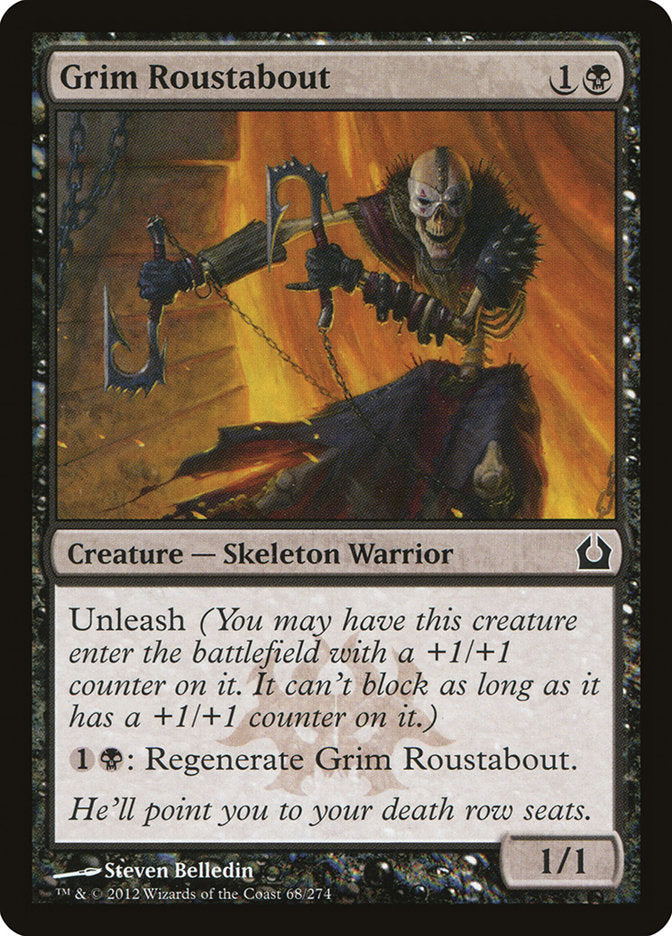 Grim Roustabout [Return to Ravnica] | Good Games Morley