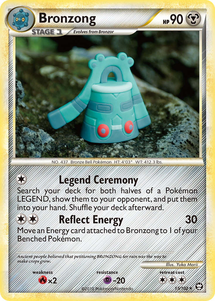 Bronzong (15/102) [HeartGold & SoulSilver: Triumphant] | Good Games Morley