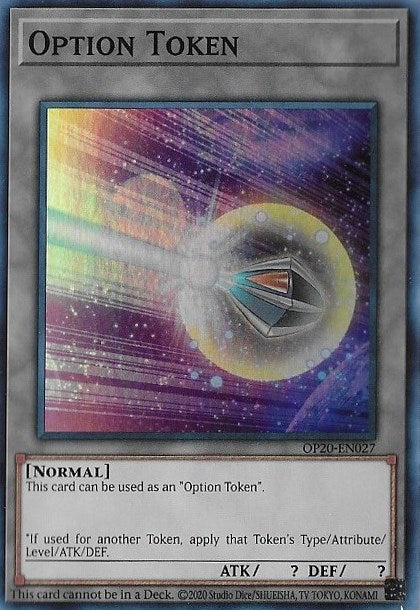 Option Token [OP20-EN027] Super Rare | Good Games Morley