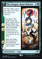 The Dragon-Kami Reborn // Dragon-Kami's Egg [Kamigawa: Neon Dynasty Prerelease Promos] | Good Games Morley