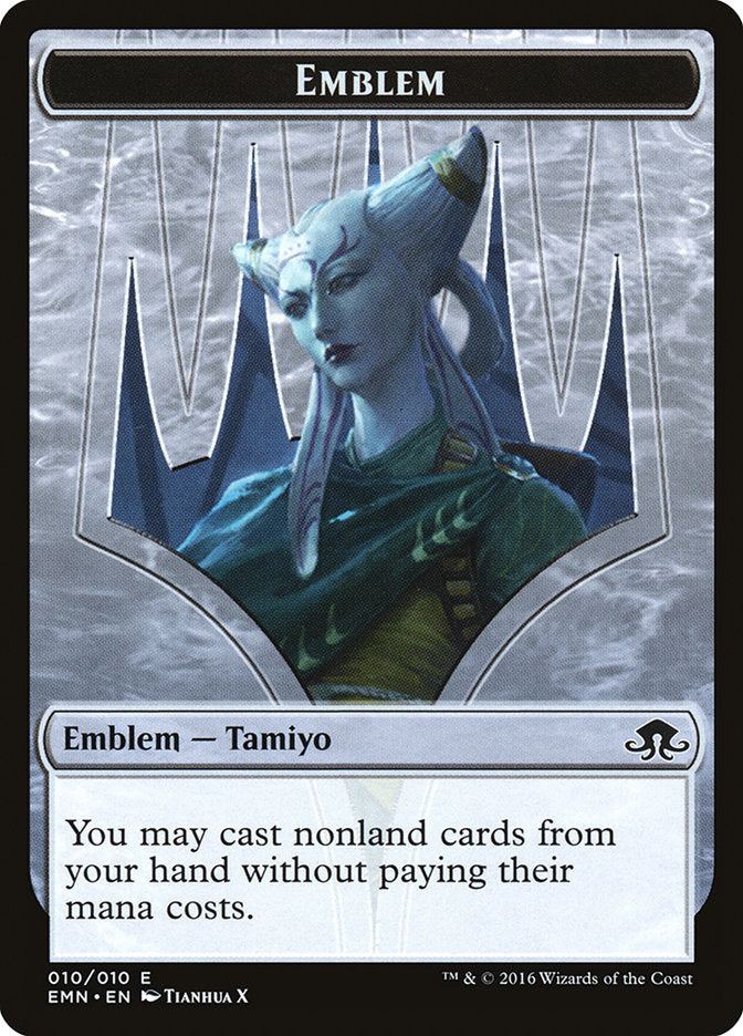 Tamiyo, Field Researcher Emblem [Eldritch Moon Tokens] | Good Games Morley