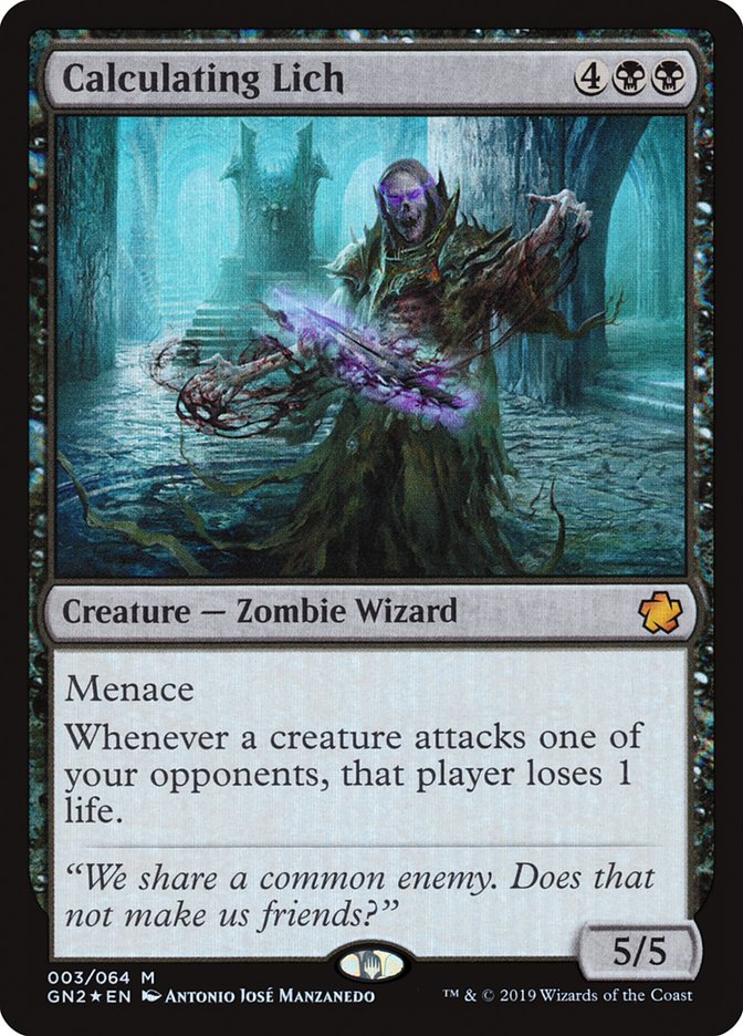 Calculating Lich [Game Night 2019] | Good Games Morley
