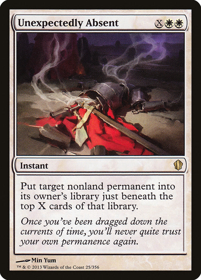 Unexpectedly Absent [Commander 2013] | Good Games Morley