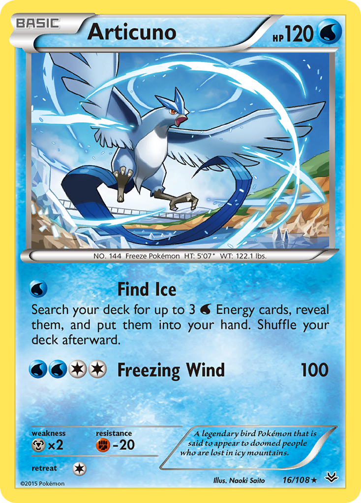 Articuno (16/108) [XY: Roaring Skies] | Good Games Morley