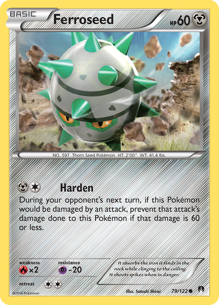 Ferroseed (79/122) [XY: BREAKpoint] | Good Games Morley