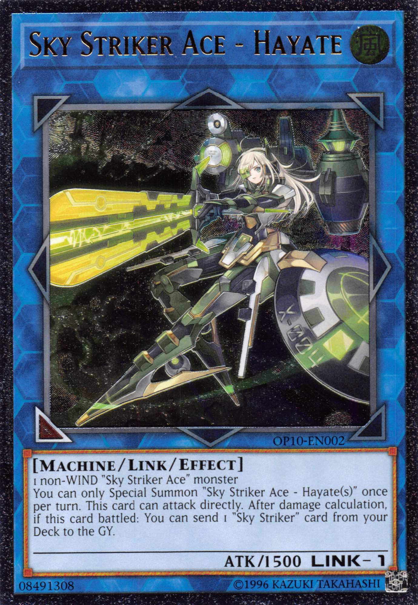 Sky Striker Ace - Hayate [OP10-EN002] Ultimate Rare | Good Games Morley