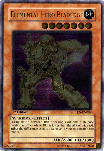 Elemental Hero Bladedge [EEN-EN007] Ultimate Rare | Good Games Morley