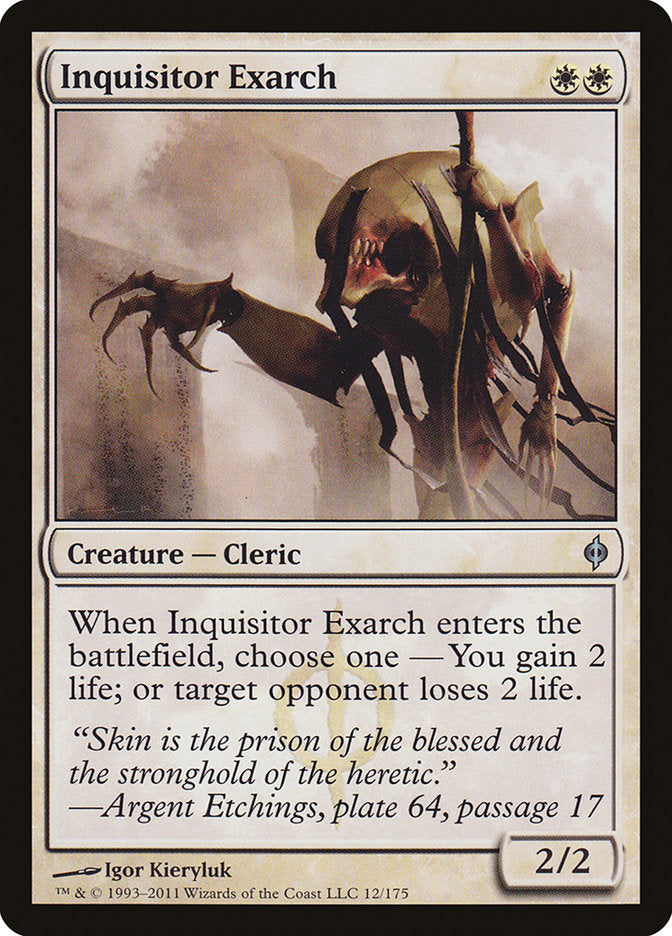 Inquisitor Exarch [New Phyrexia] | Good Games Morley