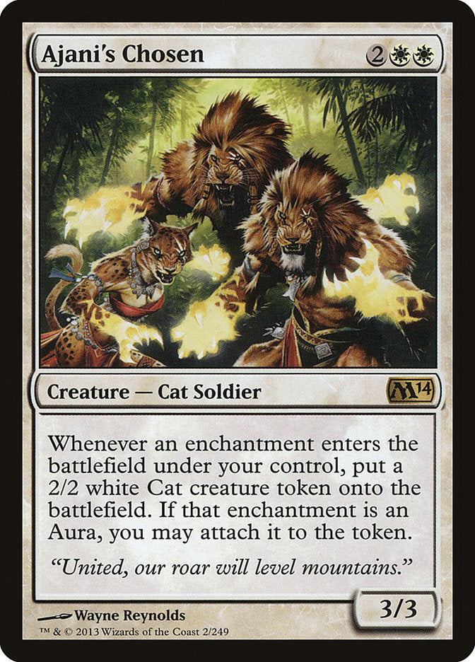 Ajani's Chosen [Magic 2014] | Good Games Morley