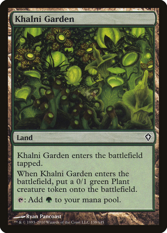 Khalni Garden [Worldwake] | Good Games Morley