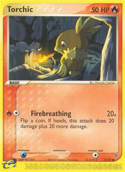 Torchic (77/97) [EX: Dragon] | Good Games Morley
