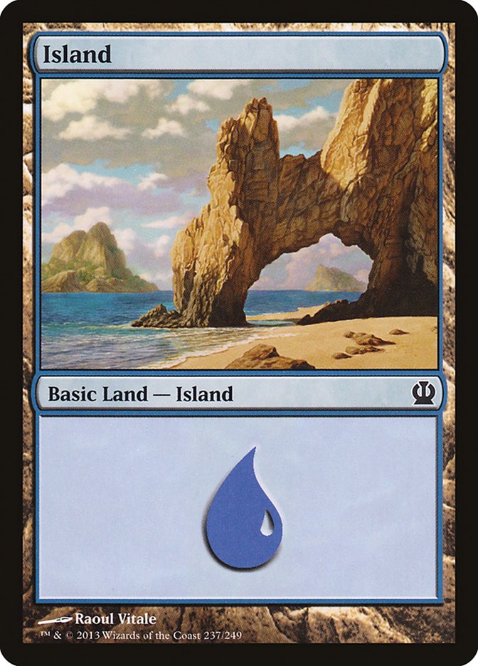 Island (237) [Theros] | Good Games Morley