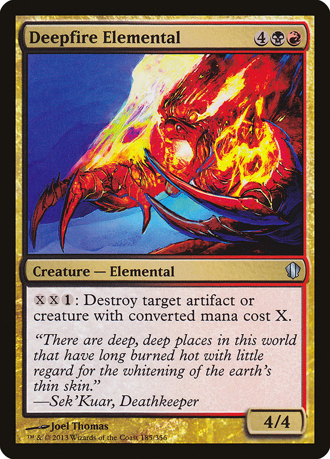 Deepfire Elemental [Commander 2013] | Good Games Morley