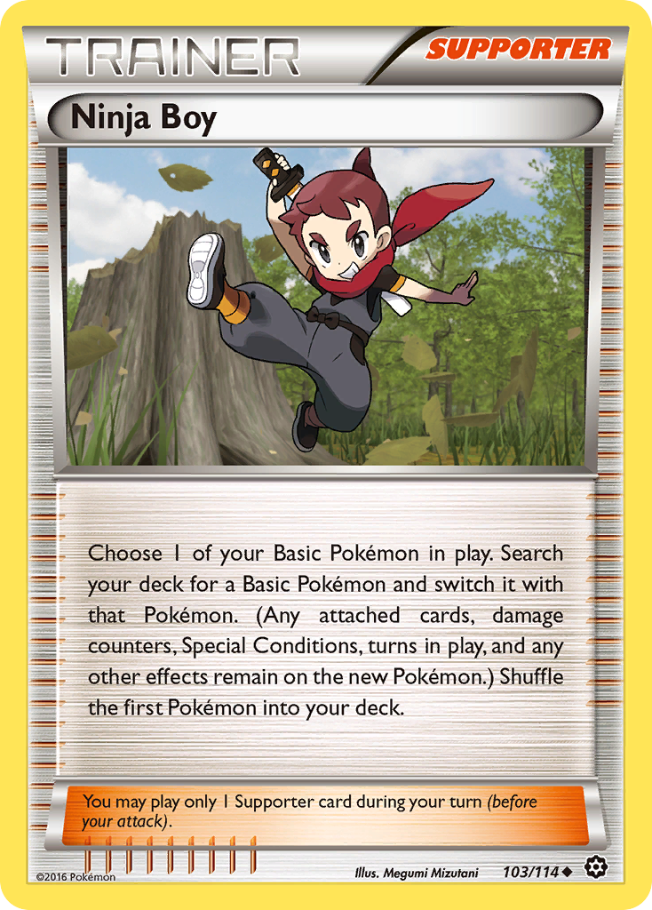 Ninja Boy (103/114) [XY: Steam Siege] | Good Games Morley