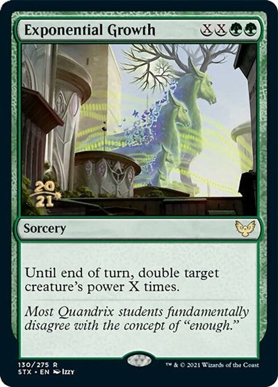 Exponential Growth [Strixhaven: School of Mages Prerelease Promos] | Good Games Morley