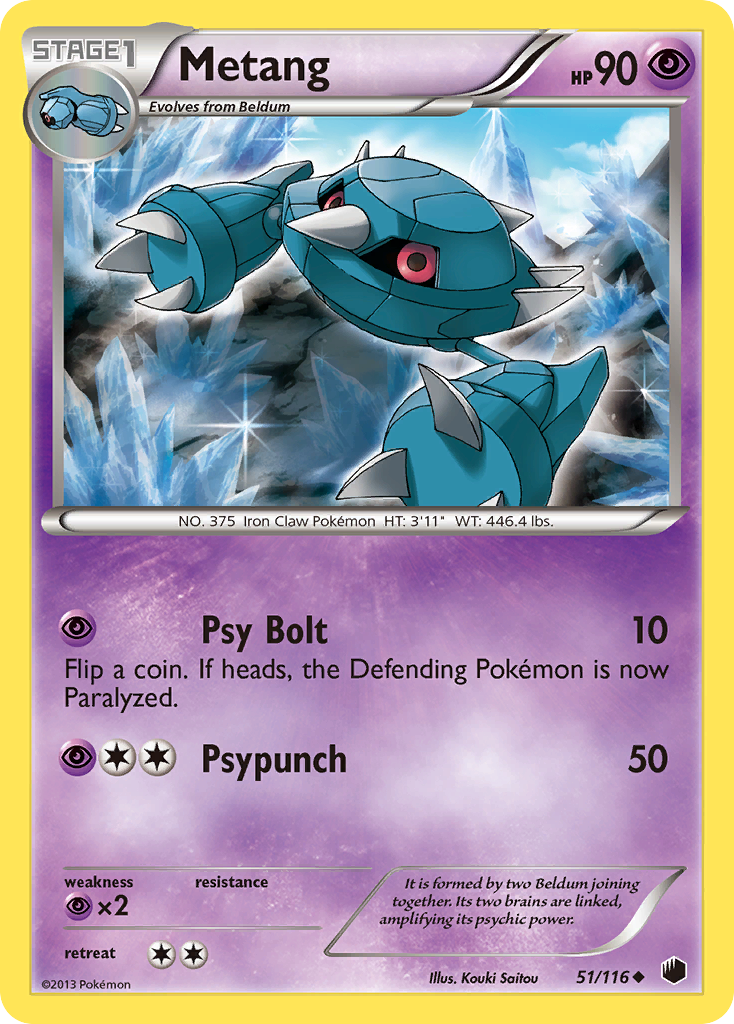 Metang (51/116) [Black & White: Plasma Freeze] | Good Games Morley