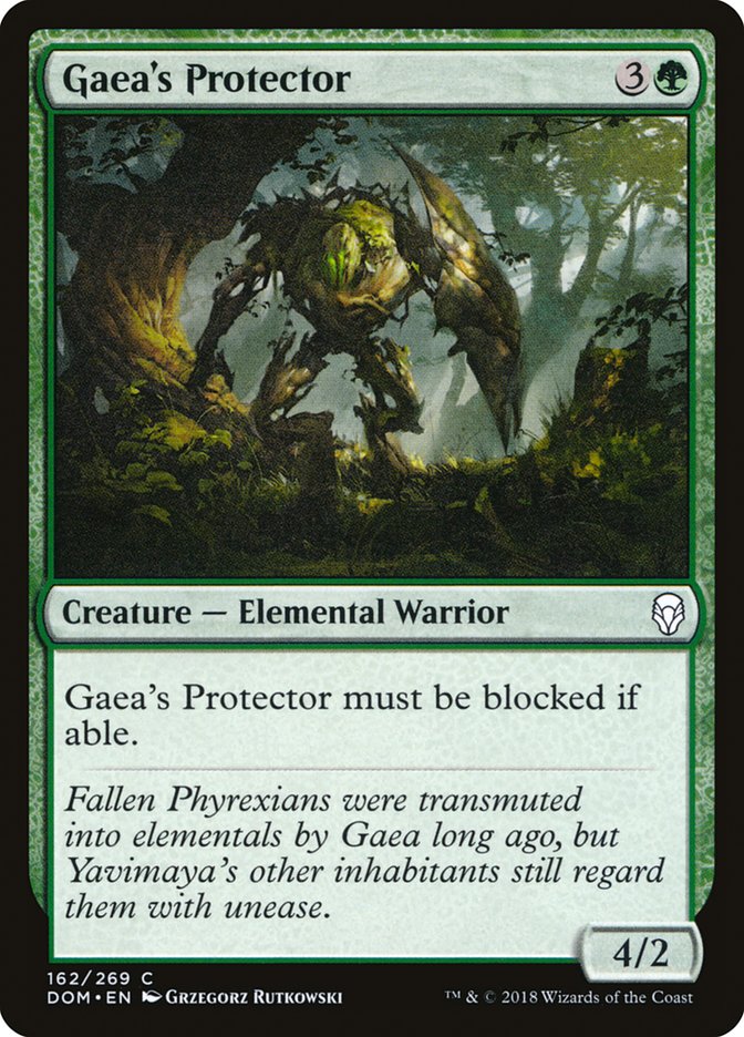 Gaea's Protector [Dominaria] | Good Games Morley