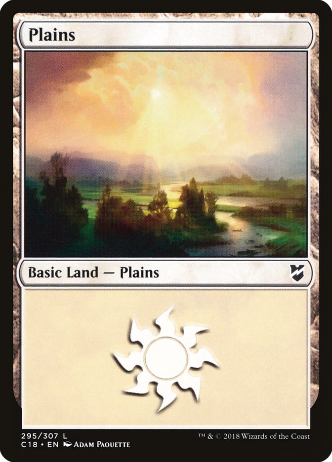 Plains (295) [Commander 2018] | Good Games Morley
