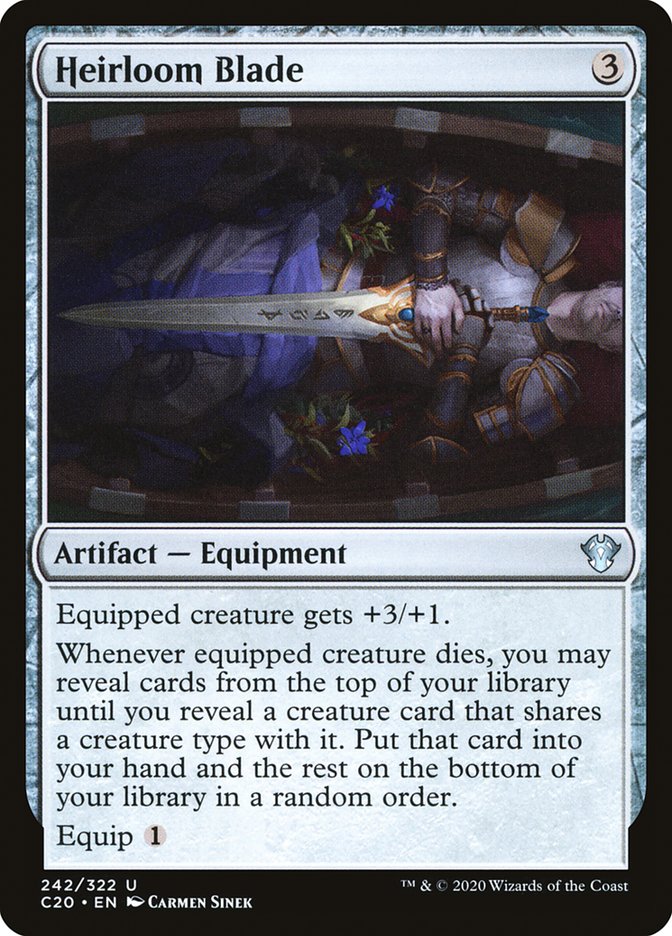 Heirloom Blade [Commander 2020] | Good Games Morley