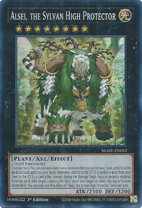 Alsei, the Sylvan High Protector [MAZE-EN052] Super Rare | Good Games Morley