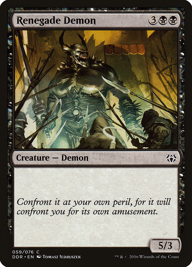 Renegade Demon [Duel Decks: Nissa vs. Ob Nixilis] | Good Games Morley