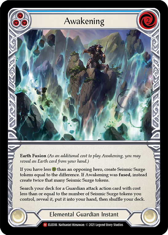 Awakening [ELE006] (Tales of Aria)  1st Edition Normal | Good Games Morley