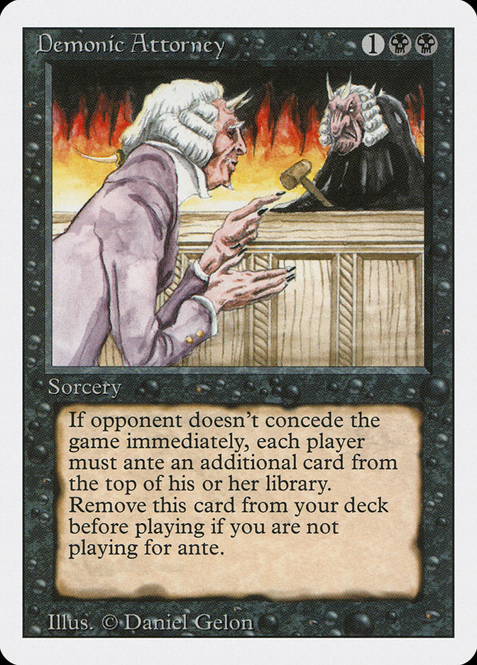 Demonic Attorney [Revised Edition] | Good Games Morley