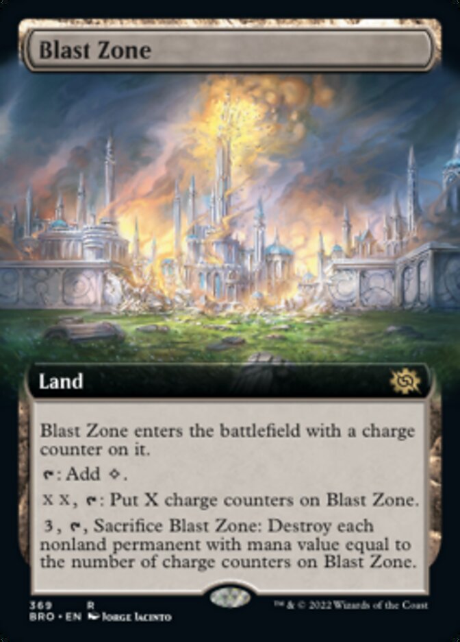 Blast Zone (Extended Art) [The Brothers' War] | Good Games Morley