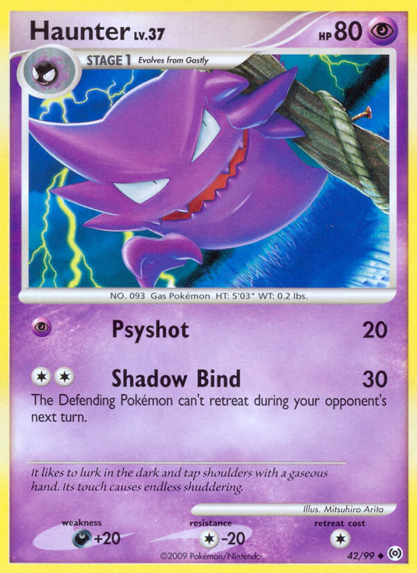 Haunter (42/99) [Platinum: Arceus] | Good Games Morley