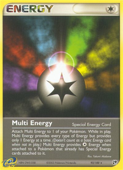 Multi Energy (93/100) [EX: Sandstorm] | Good Games Morley
