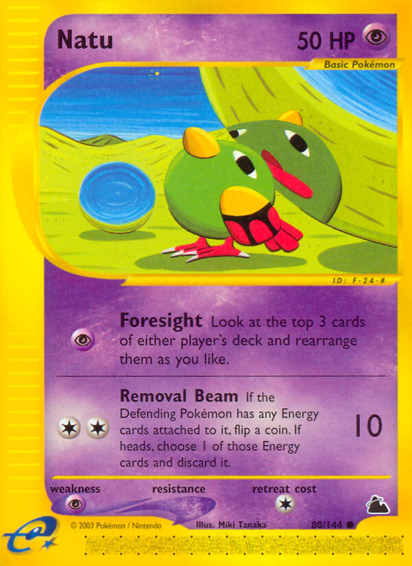 Natu (80/144) [Skyridge] | Good Games Morley