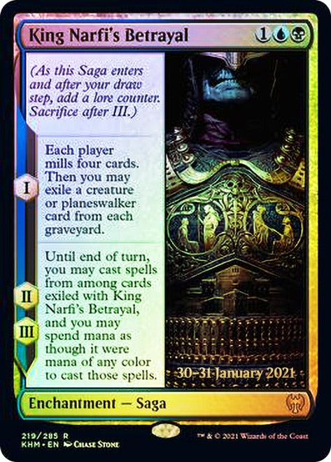 King Narfi's Betrayal [Kaldheim Prerelease Promos] | Good Games Morley