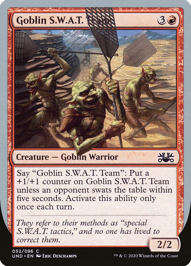 Goblin S.W.A.T. Team [Unsanctioned] | Good Games Morley