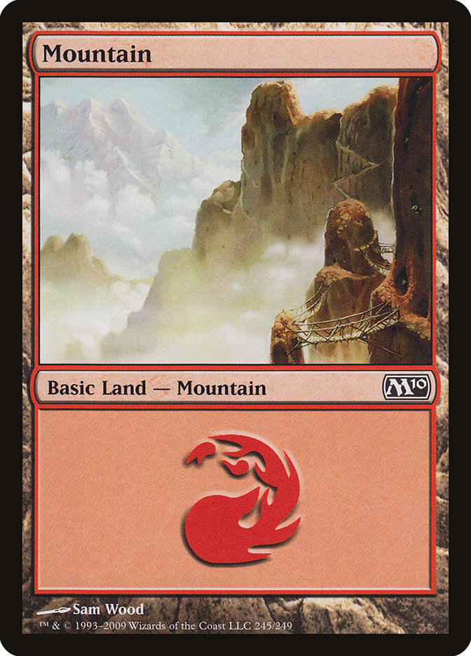 Mountain (245) [Magic 2010] | Good Games Morley